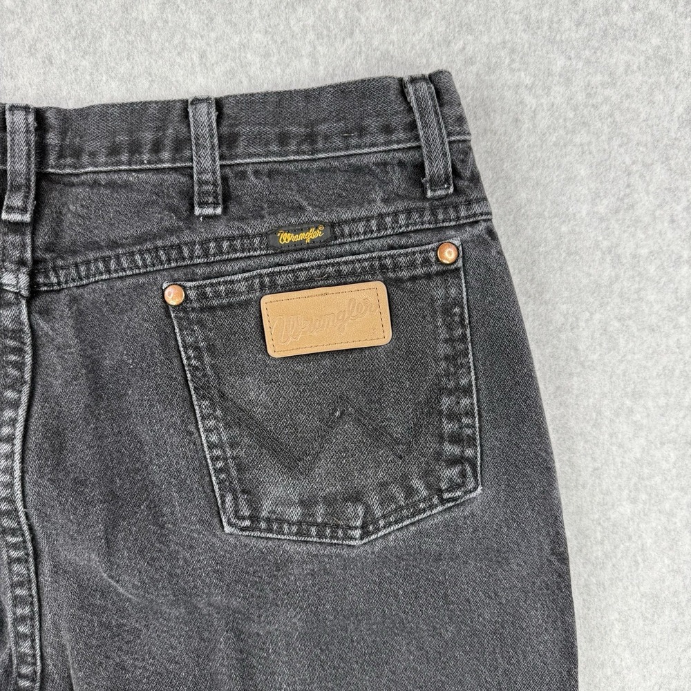 Wrangler Men's Straight Jeans - Black